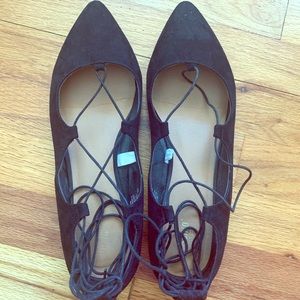 Target - Mossimo black lace-up shoes size 10